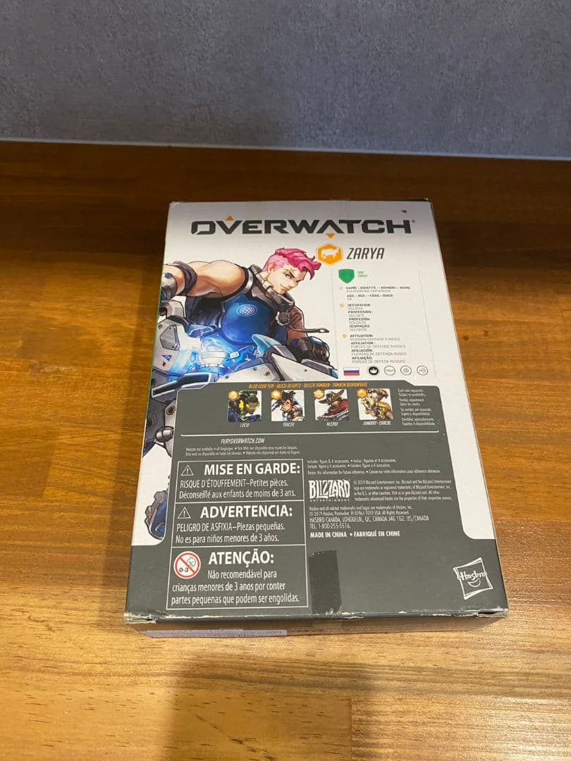 overwatch オーバーウォッチ　ザリア　ハズブロ　フィギュア