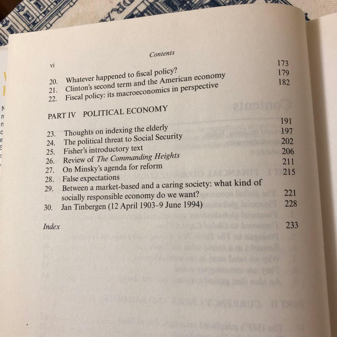 ビジネス・経済 World Finance and Economic Stability