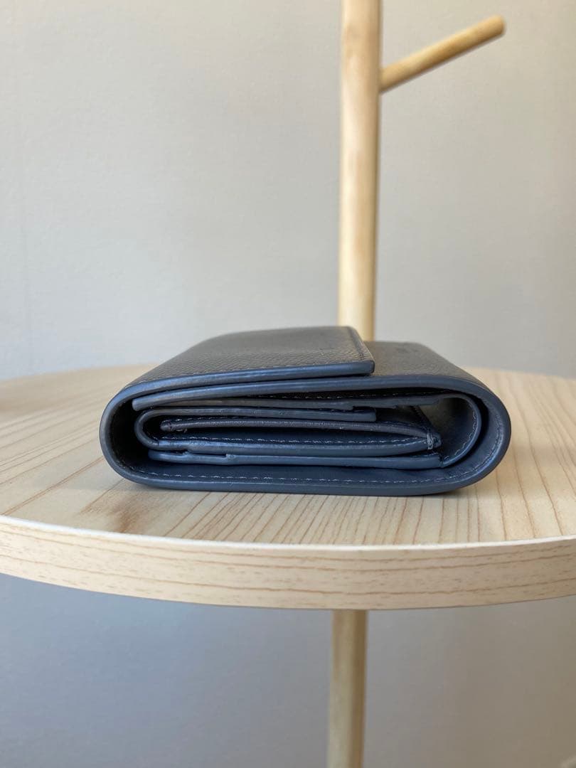 CELINE セリーヌ コンパクト スモール トリフォールド ウォレット　グレー