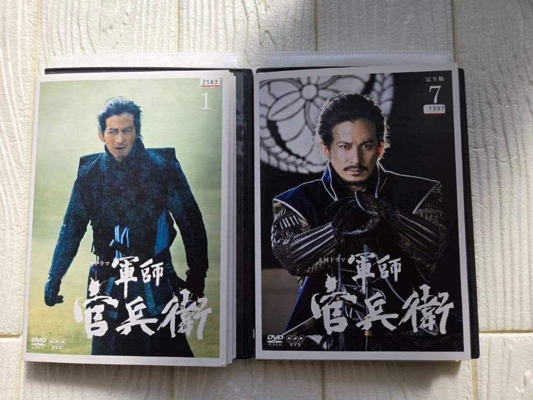NHK大河ドラマ 軍師官兵衛　DVD　全巻セット　レンタル