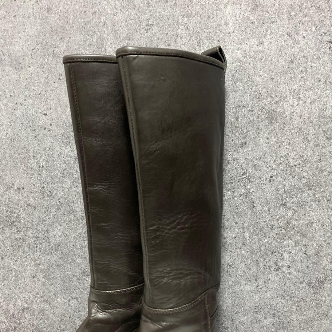 別注　カミナンド　レザー　ロングブーツ　サイズ6