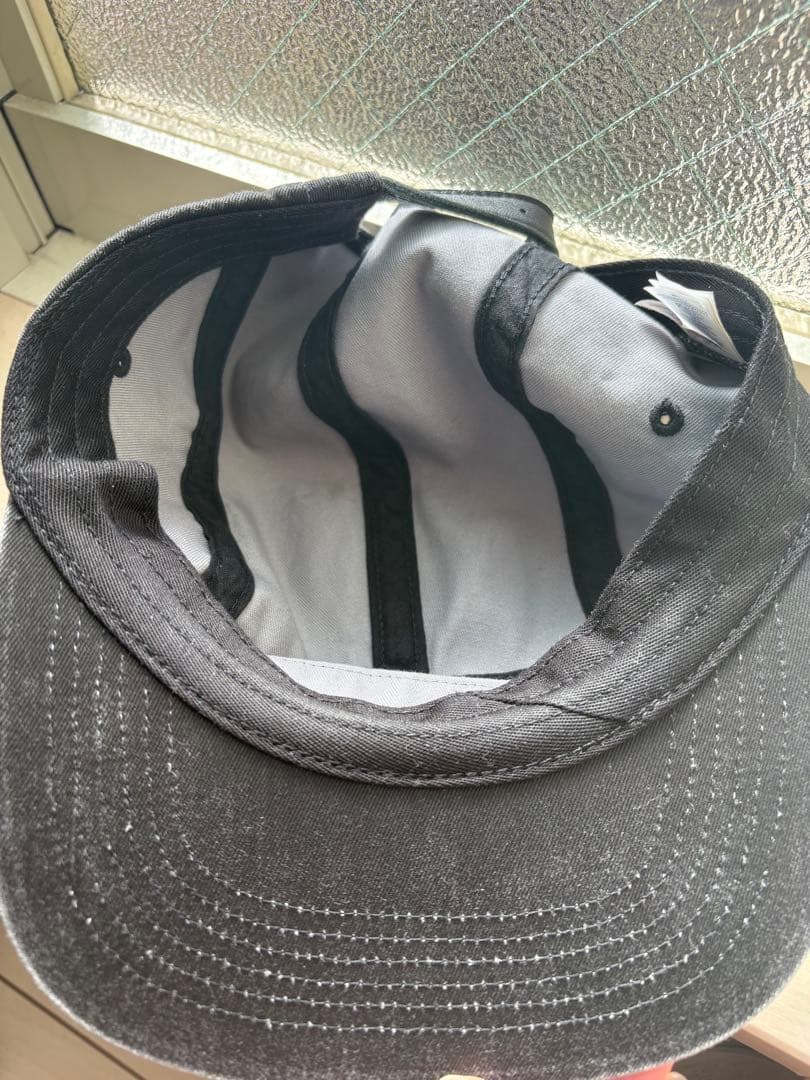 Supreme ブラック キャップ USA製