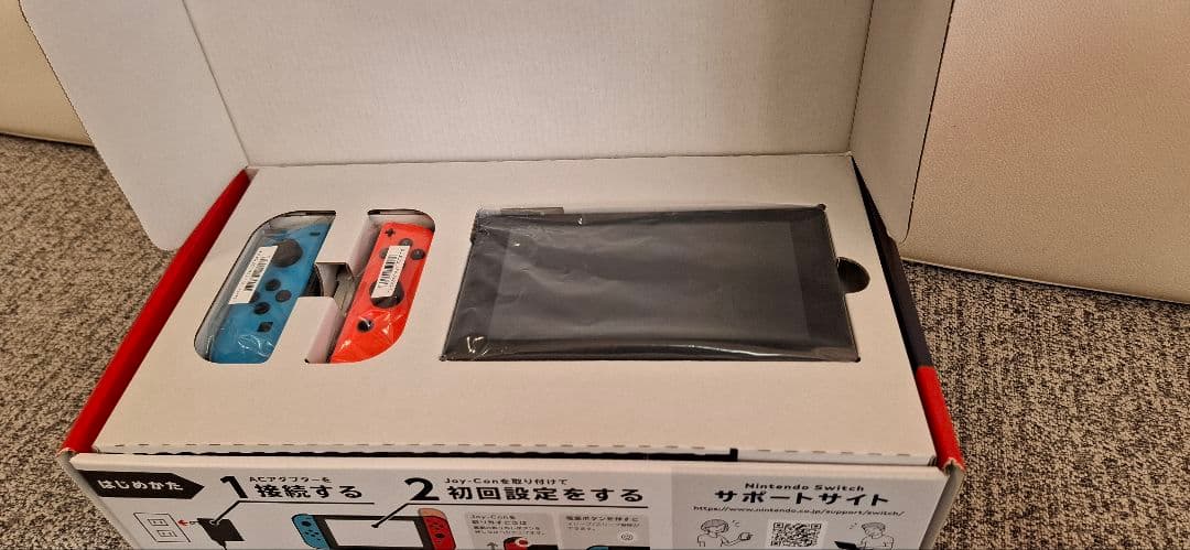 【美品】付属品完備　Nintendo Switch ネオンブルー/ネオンレッド