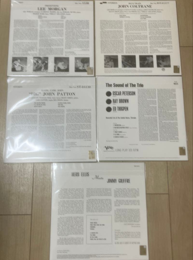 JAZZ名盤　180g重量盤　5枚まとめ売り