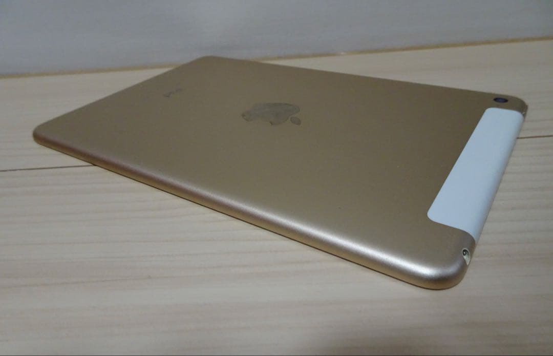 iPad mini4 16GB Wi-Fi+Cellular ゴールド