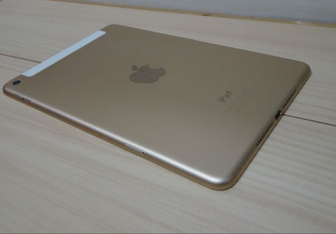 iPad mini4 16GB Wi-Fi+Cellular ゴールド
