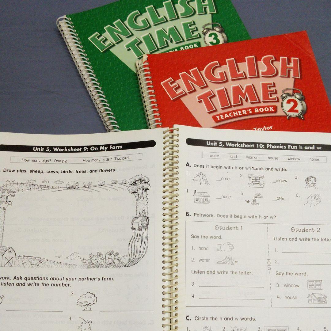 Oxford English Time テキスト、ワーク、ティーチャーズブック