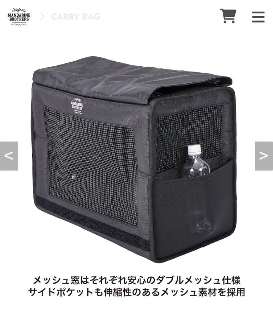 マンダリンブラザーズ ブリクストンキャリーバックパック ワイド L