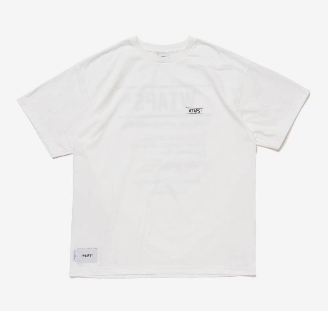 WTAPS ホワイト Tシャツ LARGEサイズ03