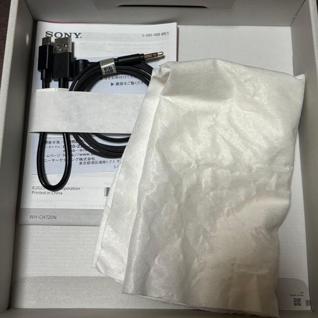 SONY WH-CH720N ワイヤレスヘッドホン