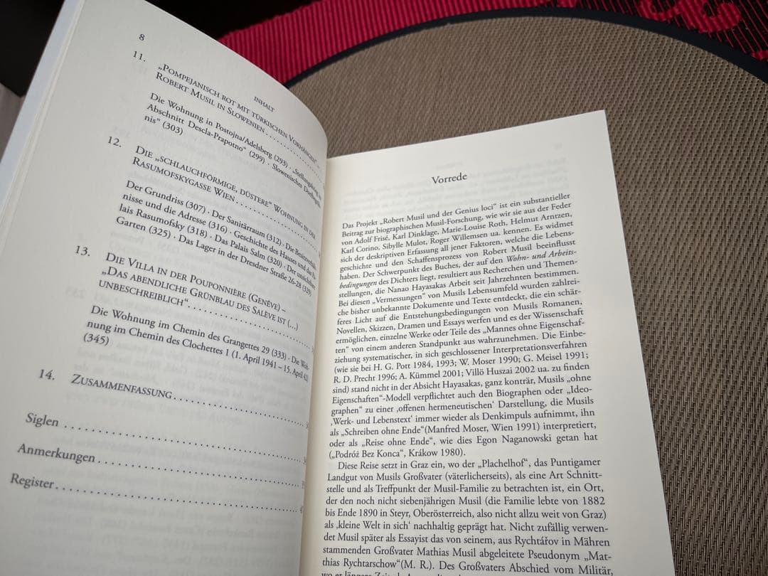 洋書 Robert Musil und der Genius Loci