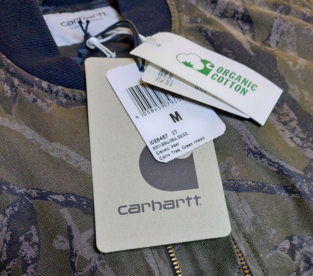 ✨❐Carhartt WIP❴ツリーカモ❵ダックベスト新品未使用タグ付き