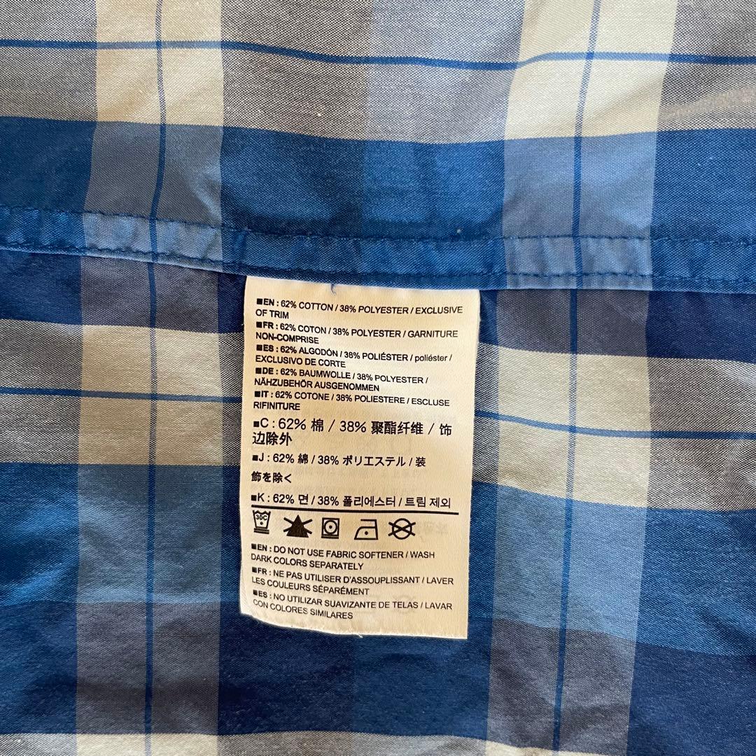 ★ARC'TERYX メンズ チェック半袖シャツ Lサイズ★