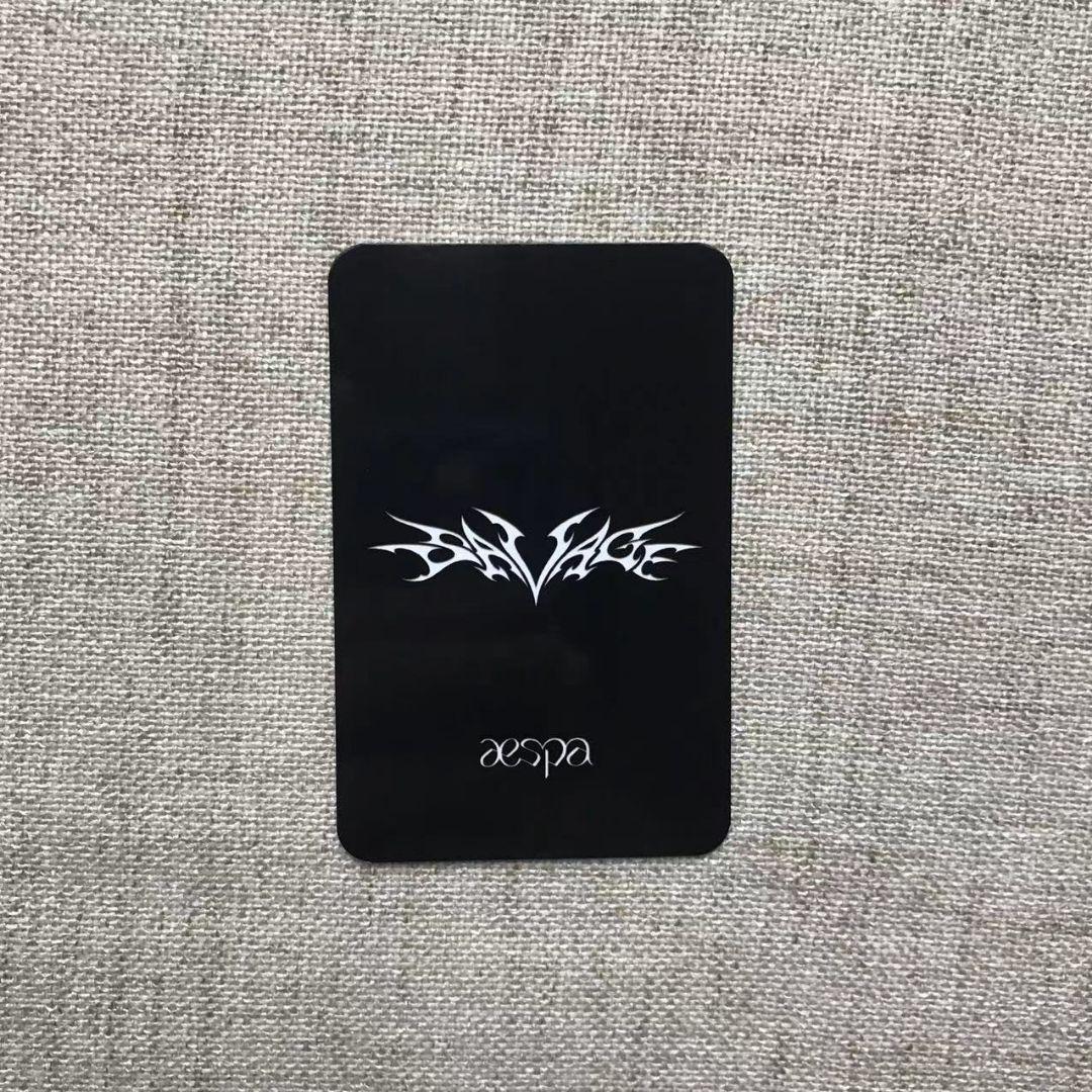 aespa カリナ Savage deluxe box sgs アメリカ トレカ