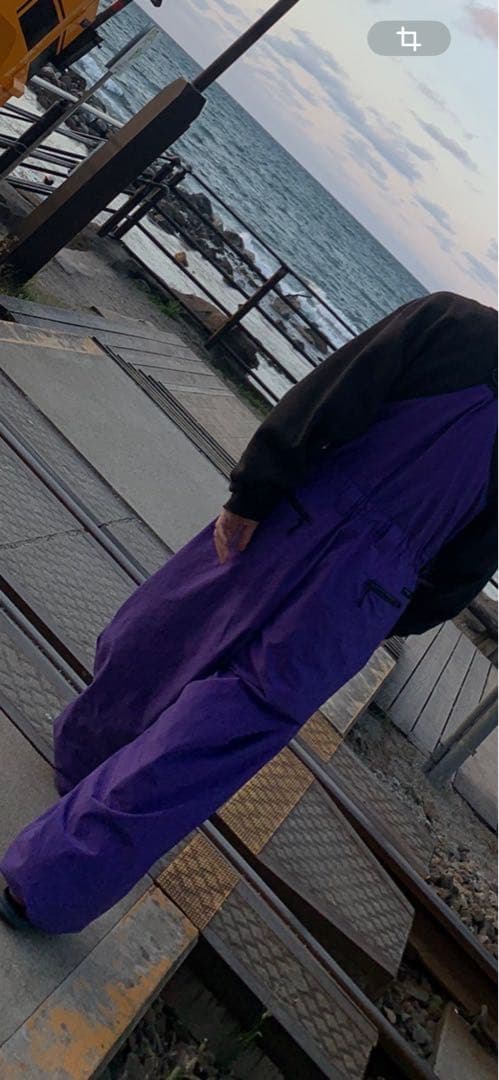 【tightbooth】BAGGY  BIB PANTS