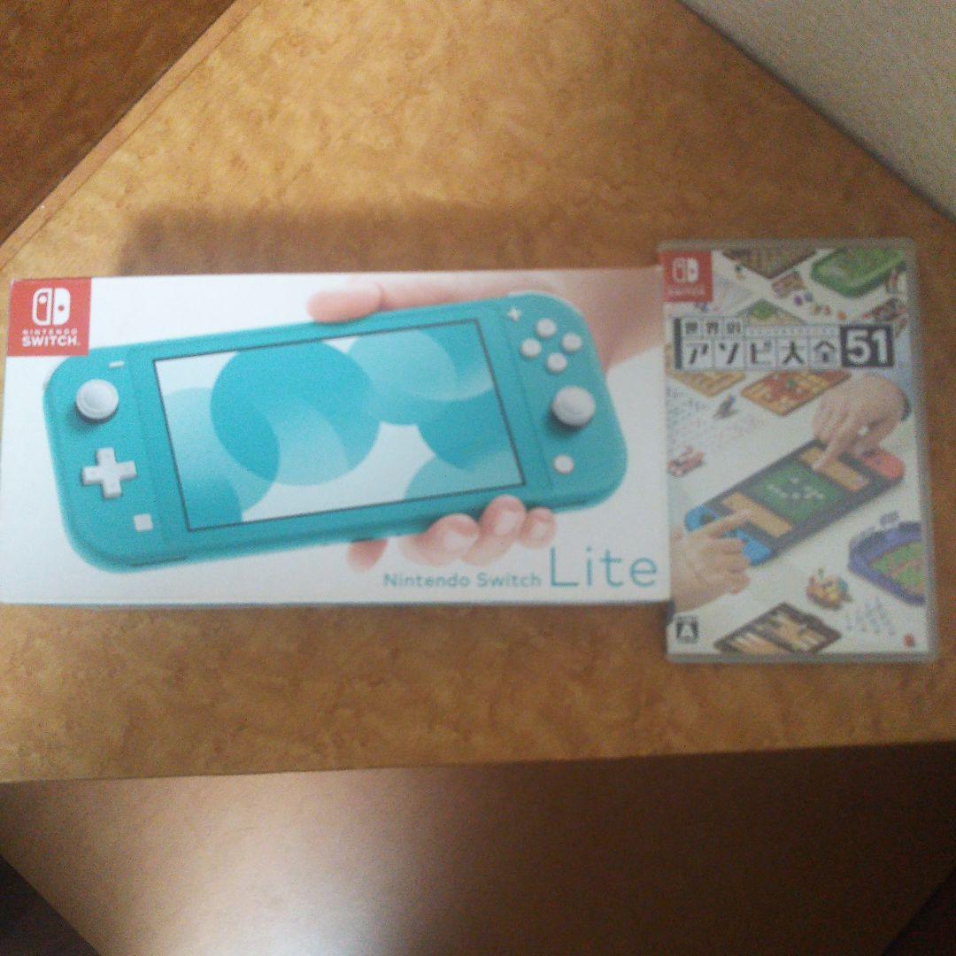 Switchライト ターコイズ ソフト付き (アソビ大全)