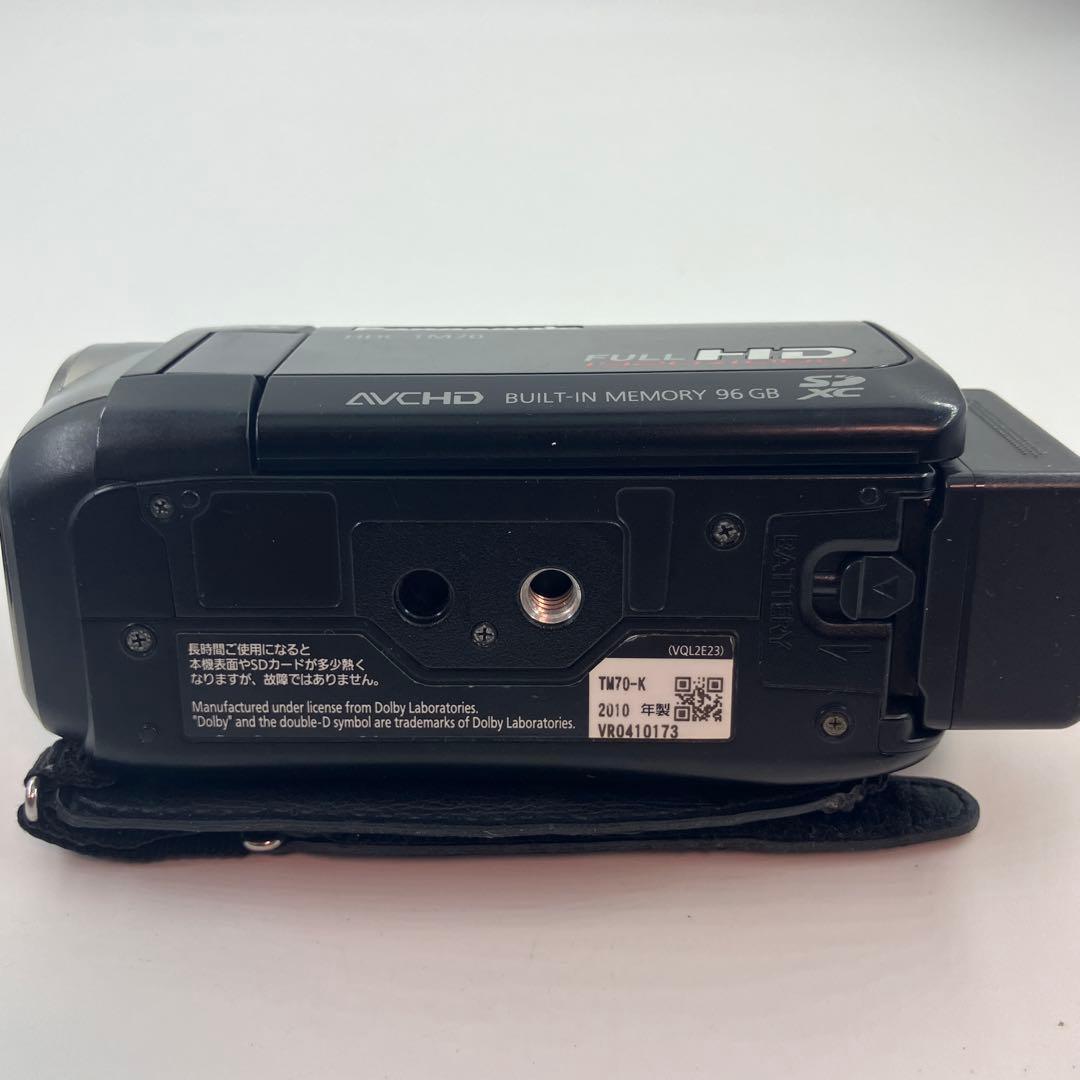 Panasonic　HDC-TM70 ビデオカメラ　動作品