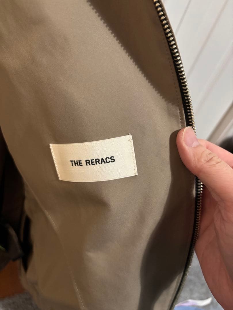 ジャケット・アウター [THE RERACS] HIGH NECK HARRINGTON JACKET