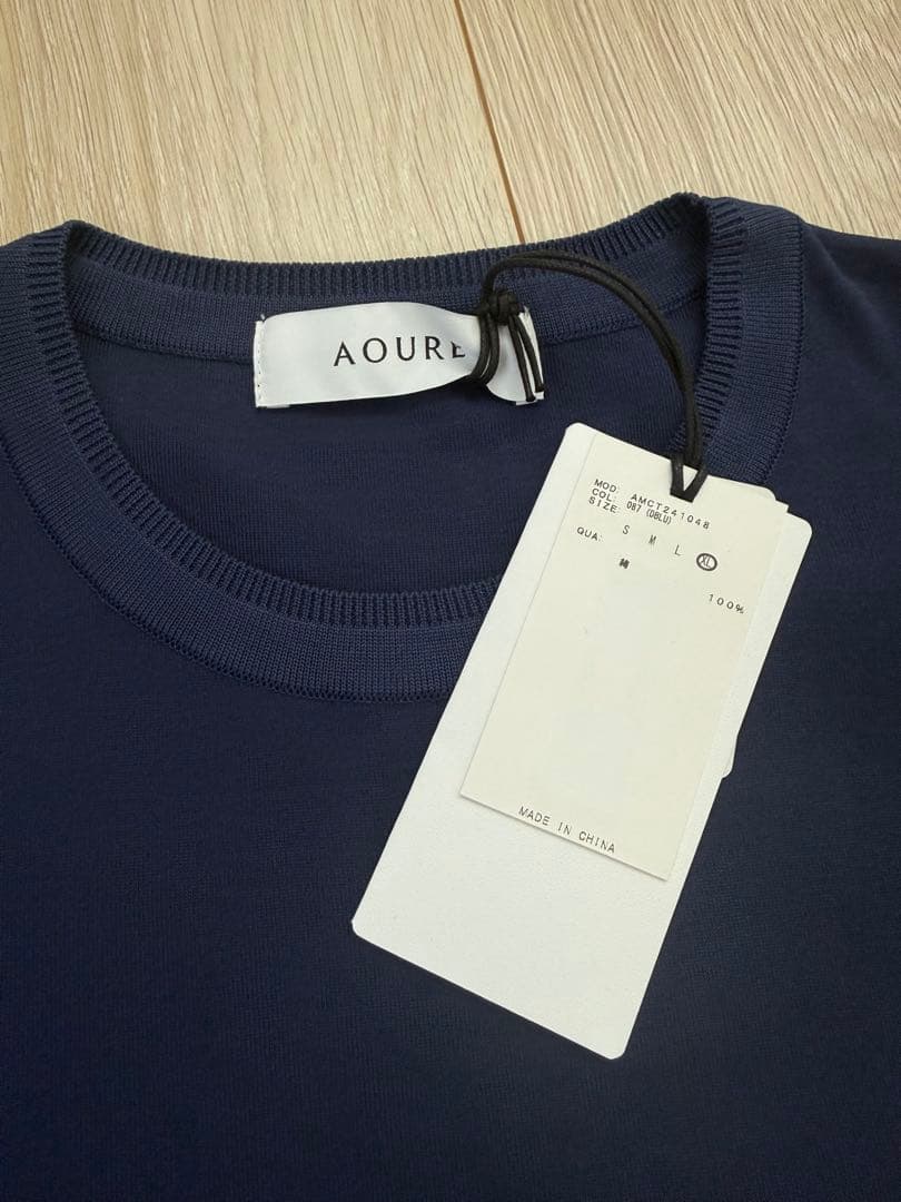 新品未使用AoureクルーネックTシャツ4枚セット