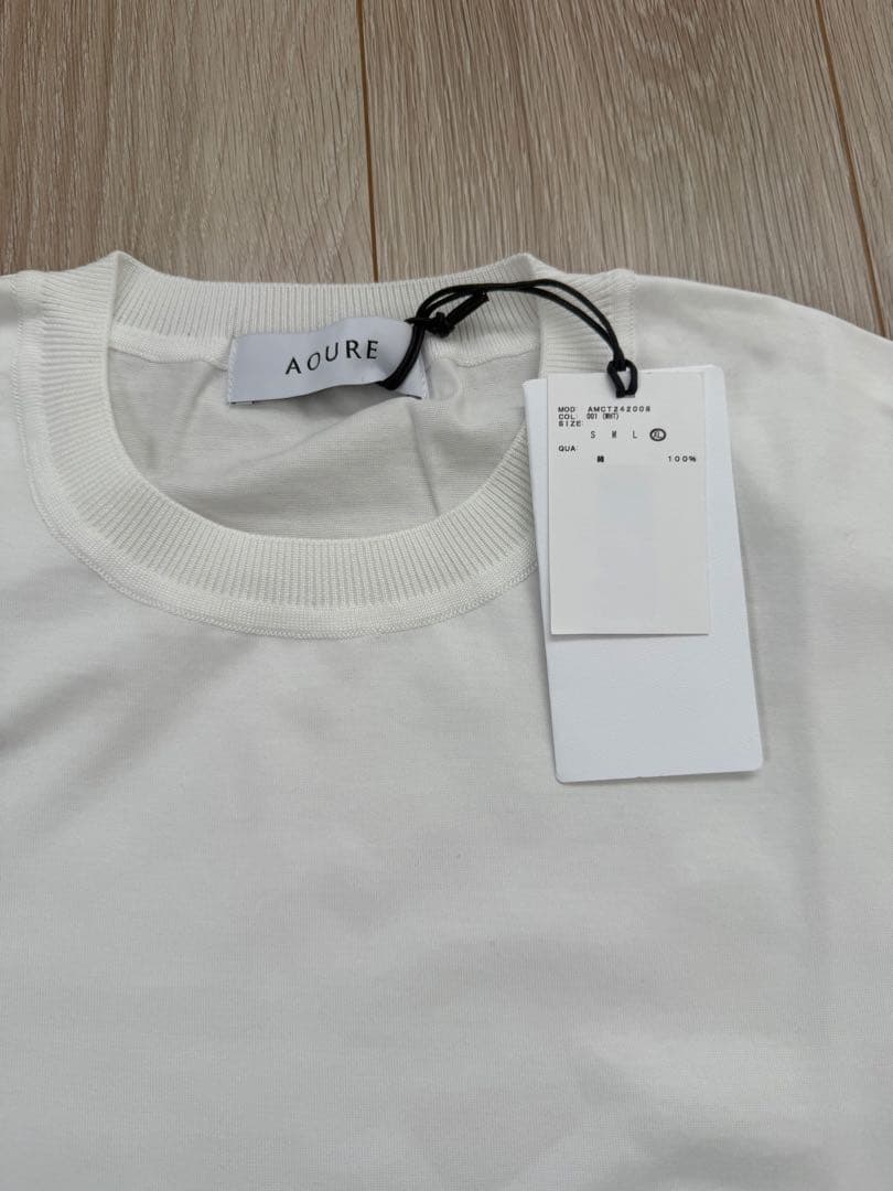 新品未使用AoureクルーネックTシャツ4枚セット