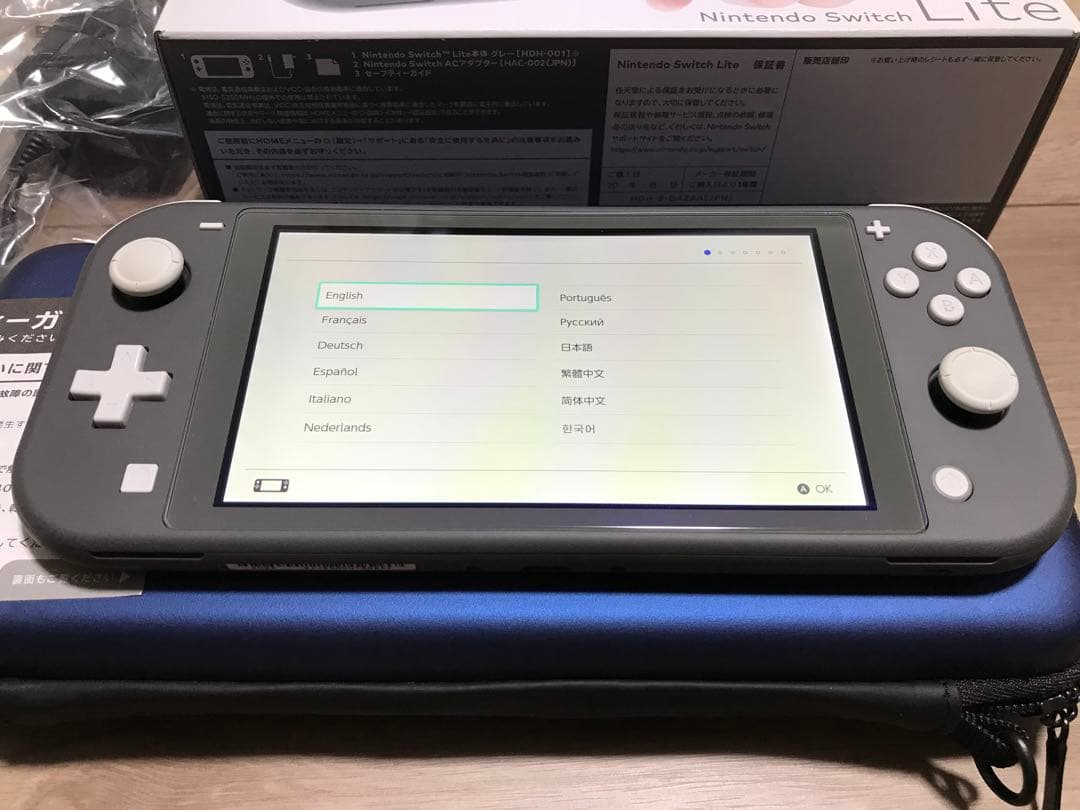 kapipara【美品】Nintendo Switch Lite グレー