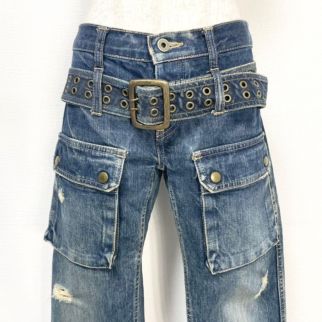 y2k❤️00s HYSTERIC GLAMOUR ローライズ フレアデニム