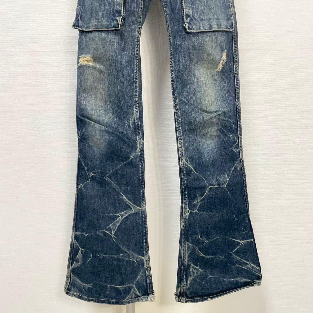 y2k❤️00s HYSTERIC GLAMOUR ローライズ フレアデニム