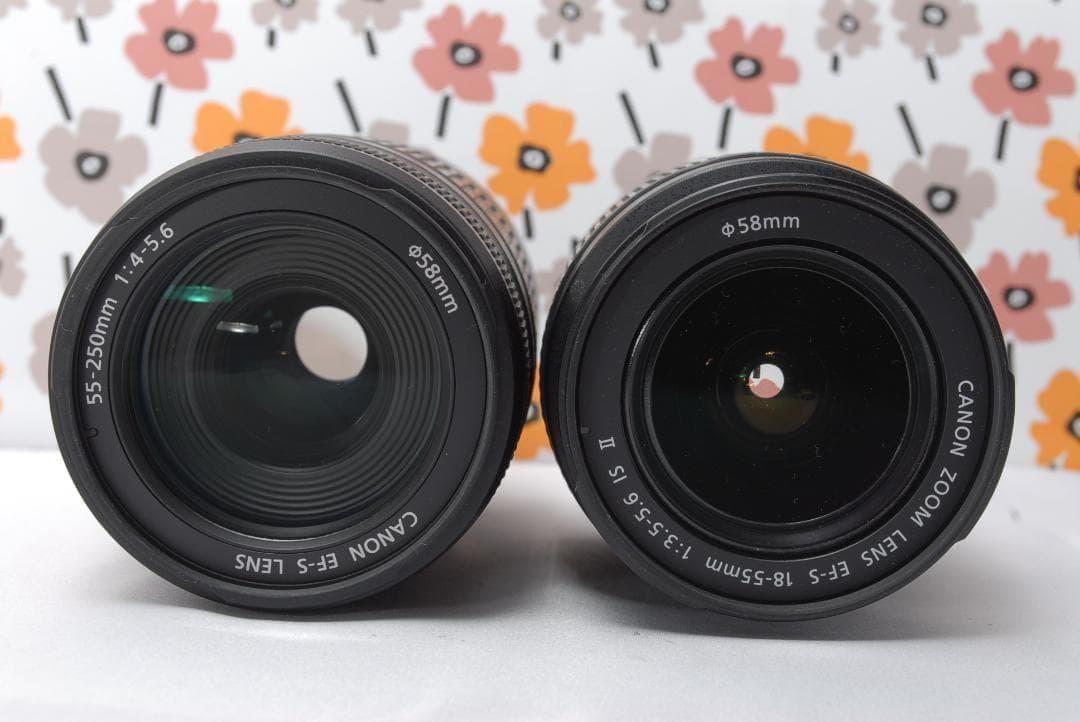 ❤Canon Kiss X5❤望遠レンズデビュー❤スマホ転送OK❤動画撮影OK❤