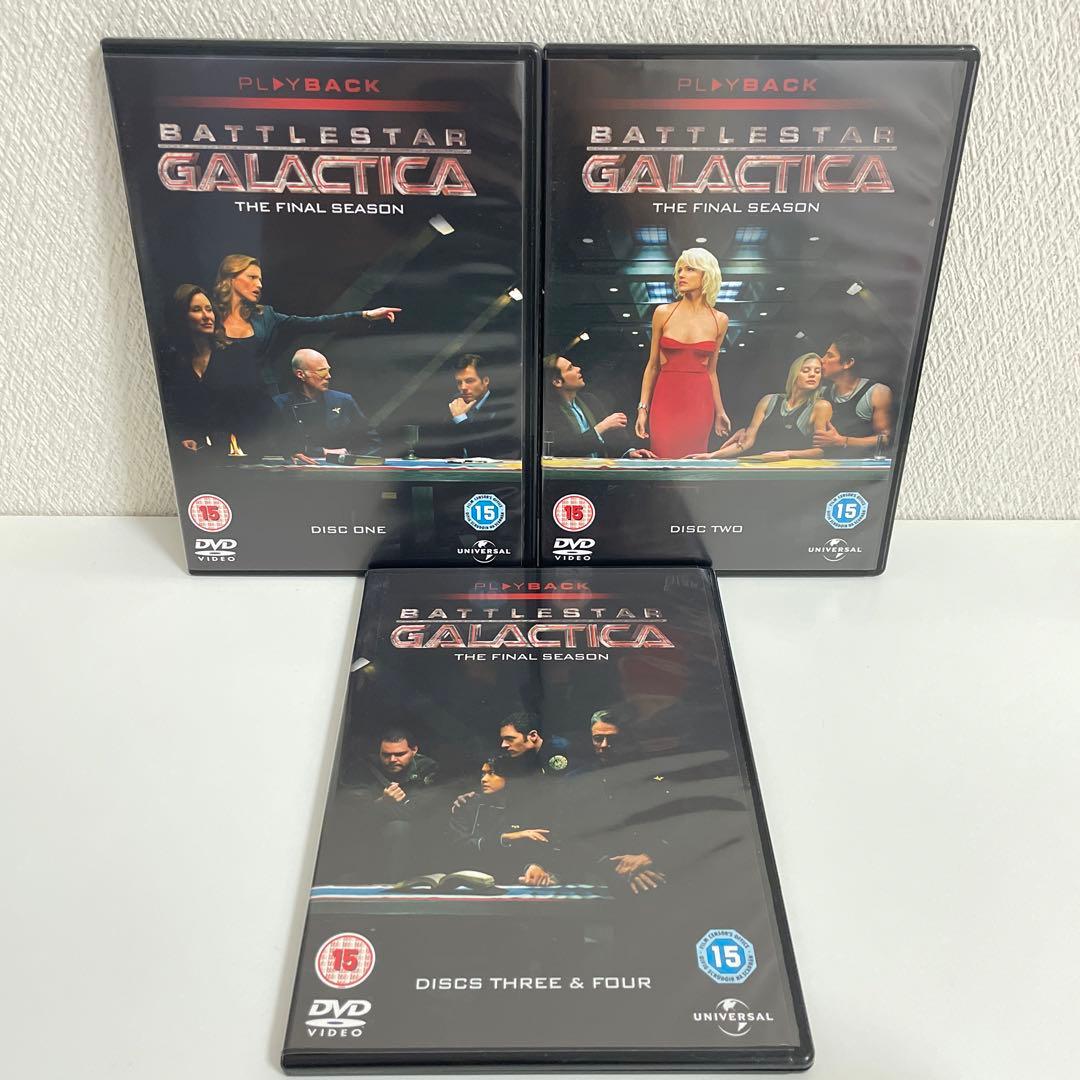 【輸入盤】 バトルスター・ギャラクティカ　season1〜4 起承転結　全話収録