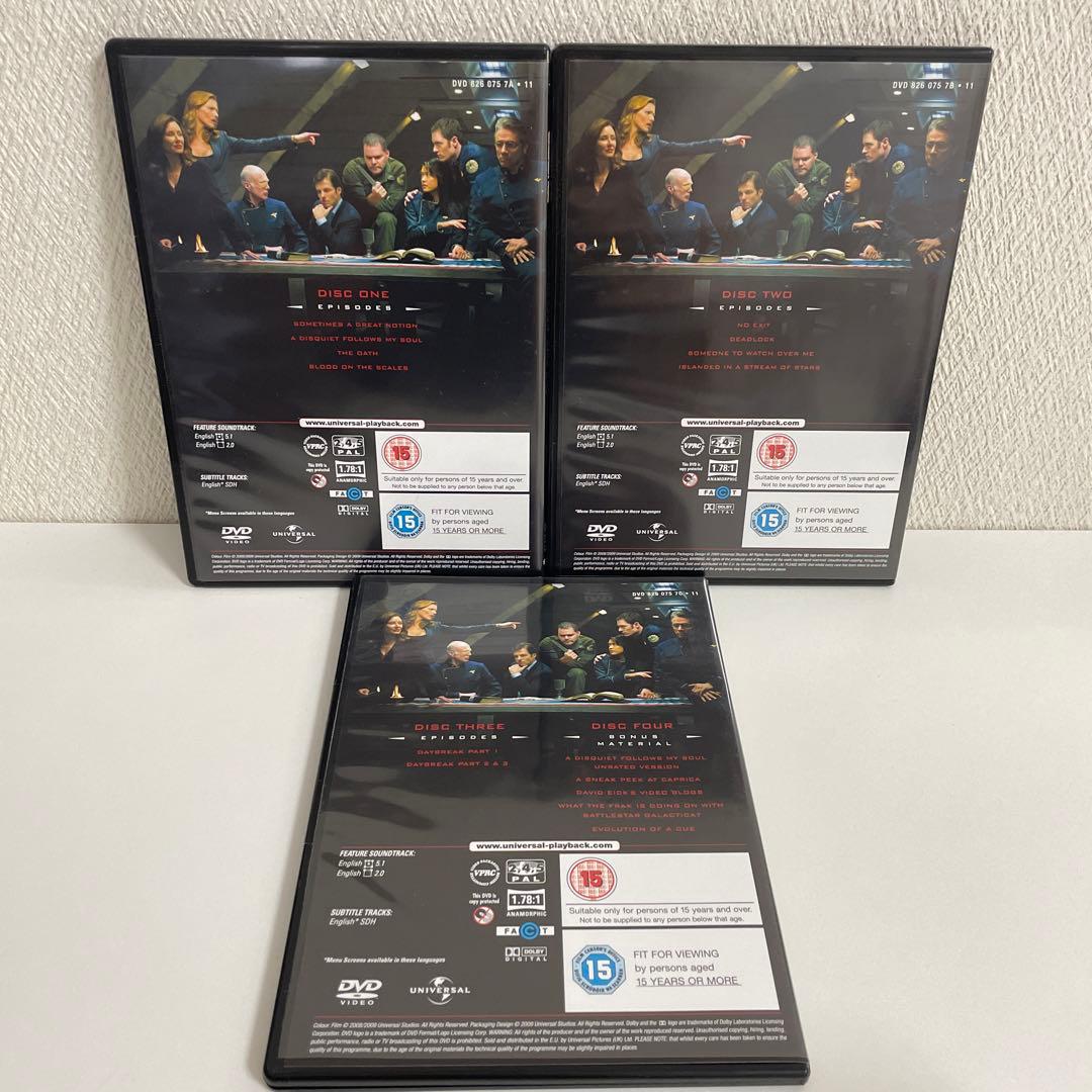 【輸入盤】 バトルスター・ギャラクティカ　season1〜4 起承転結　全話収録