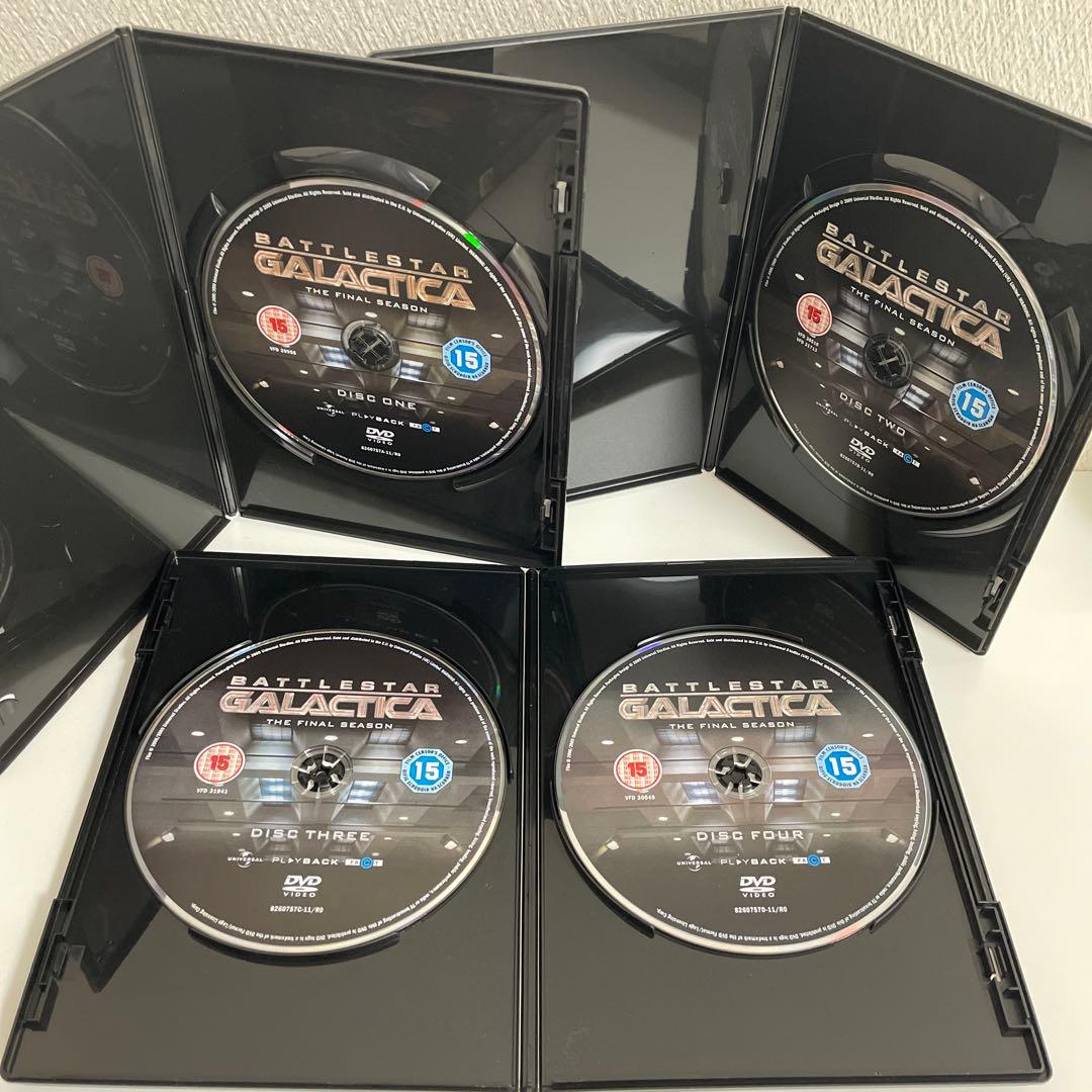 【輸入盤】 バトルスター・ギャラクティカ　season1〜4 起承転結　全話収録