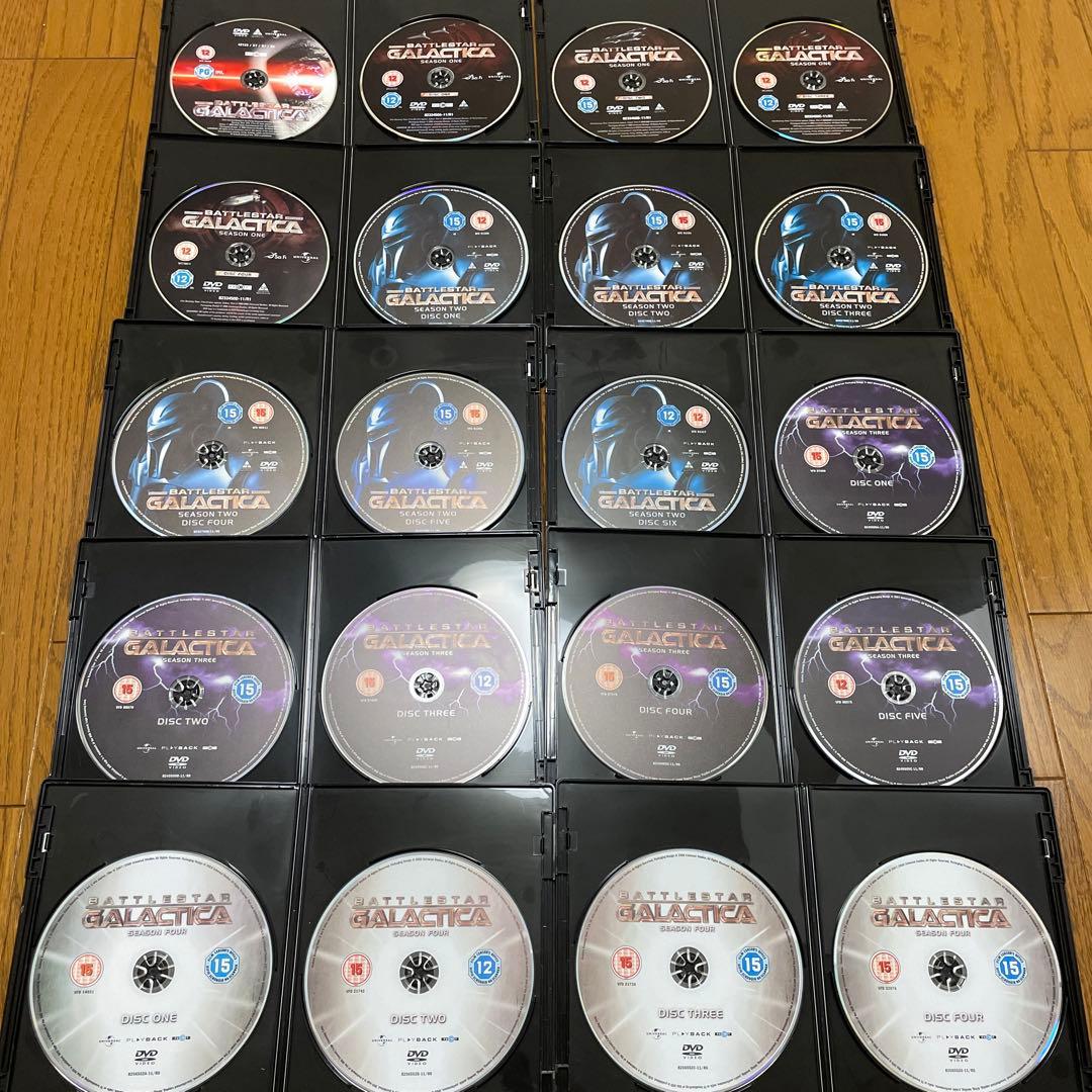 【輸入盤】 バトルスター・ギャラクティカ　season1〜4 起承転結　全話収録