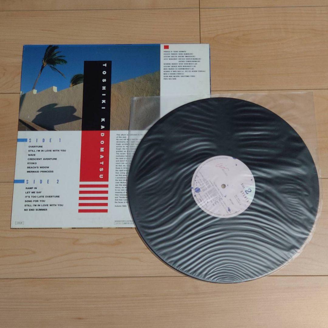 角松敏生 T's Ballad サイン入り レコード