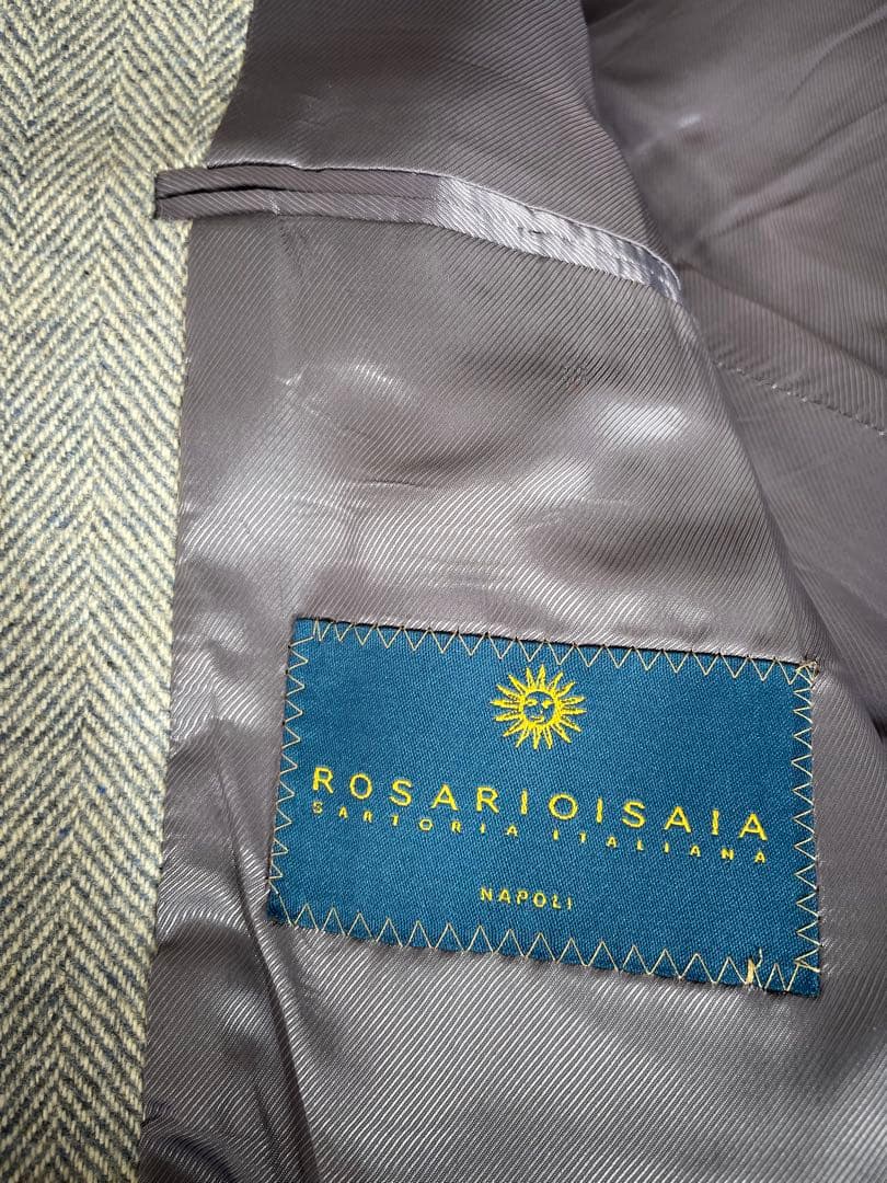 ROSARIO ISAIA グレー カシミヤジャケット