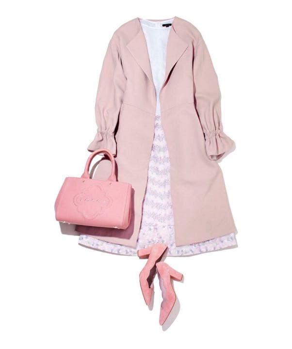 【TOCCA】美品 toccaトッカ0ピンクGROS ISLET