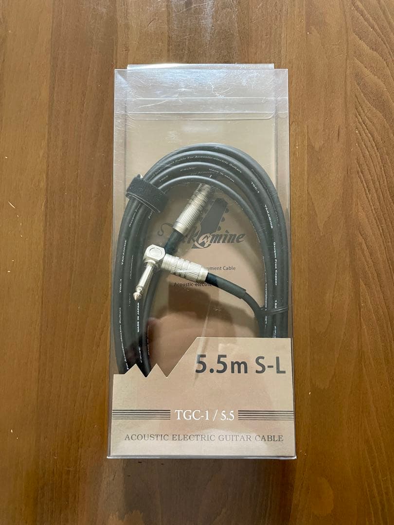 TAKAMINE エレアコ　ギターケーブル TGC-1/S.5 5.5m