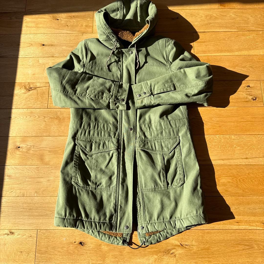 patagonia レディース モッズコート S オリーブ