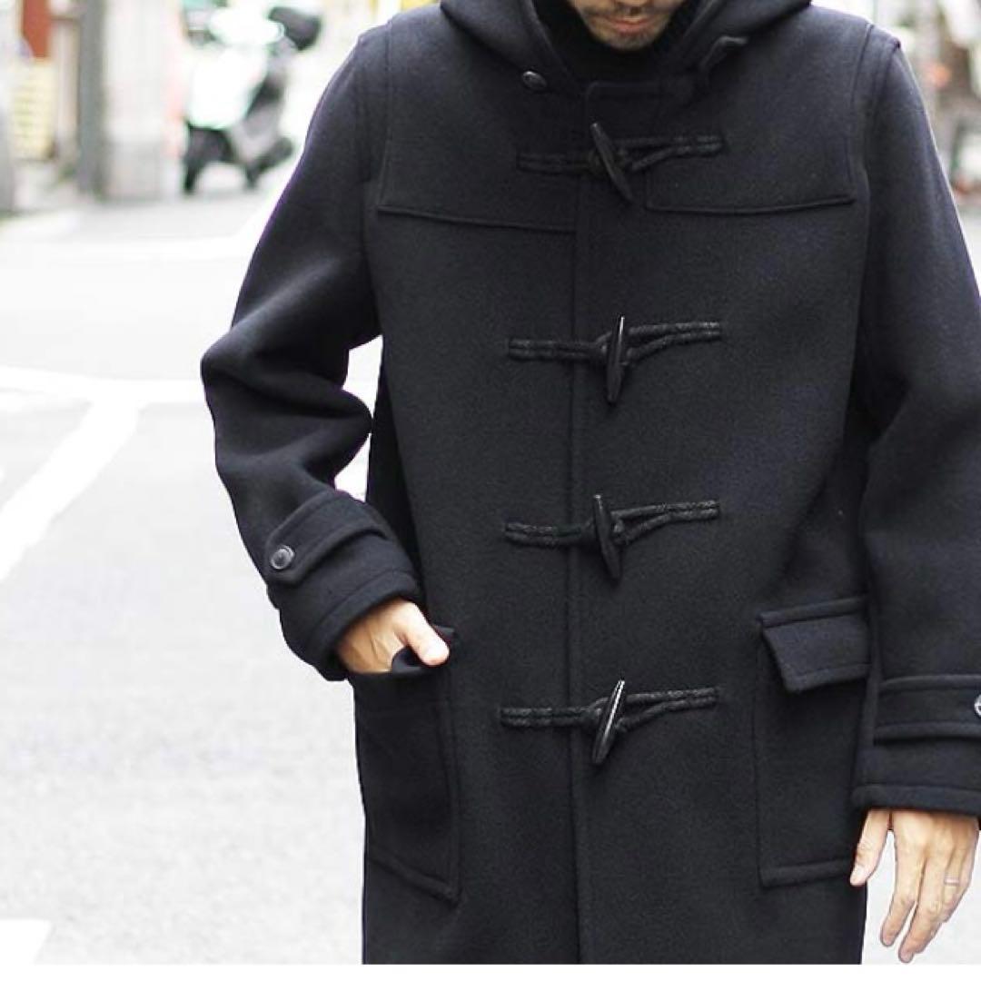 オーラリー HEAVY MELTON DUFFLE ダッフルコート　サイズ3
