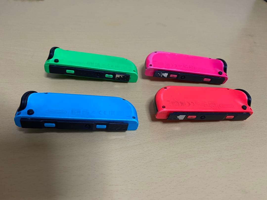 Nintendo Switch 本体セット ネオンカラー　ジョイコン　ハンドル