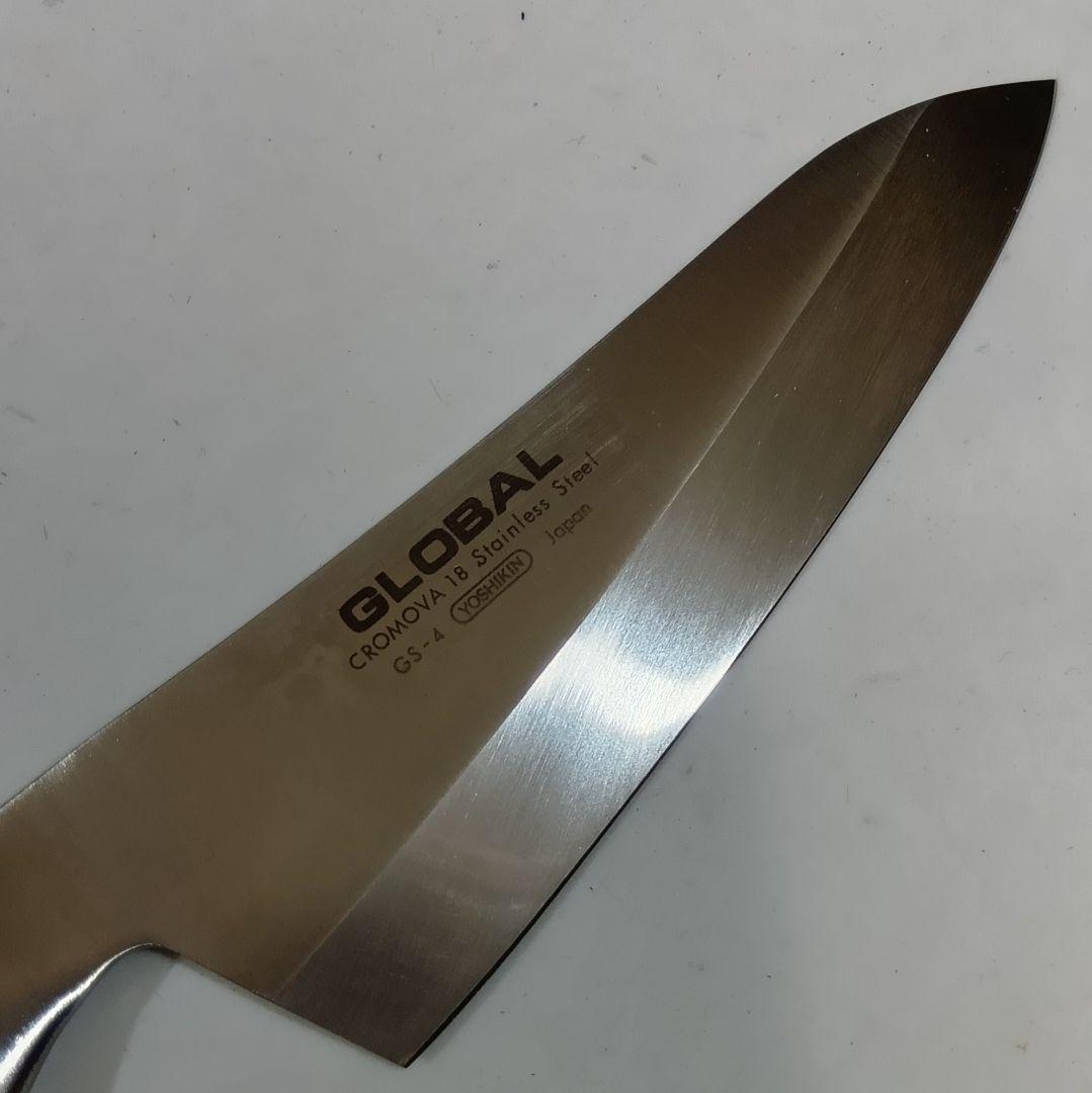 GLOBAL グローバル GS-4 小出刃 メーカー研ぎ直し済み