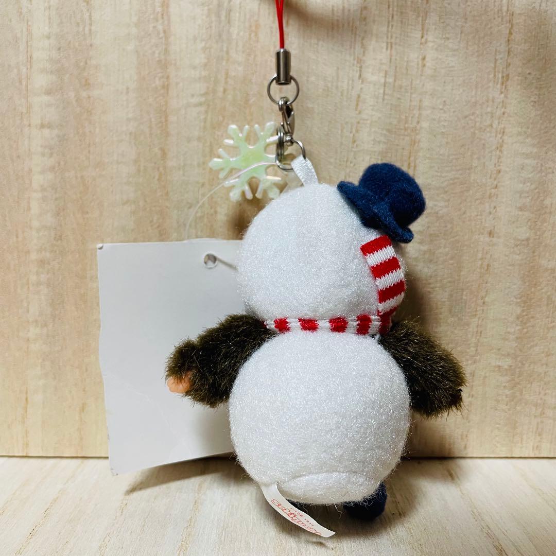 タグ付き/2005年頃/冬限定/Monchhichi/モンチッチ/雪だるま/