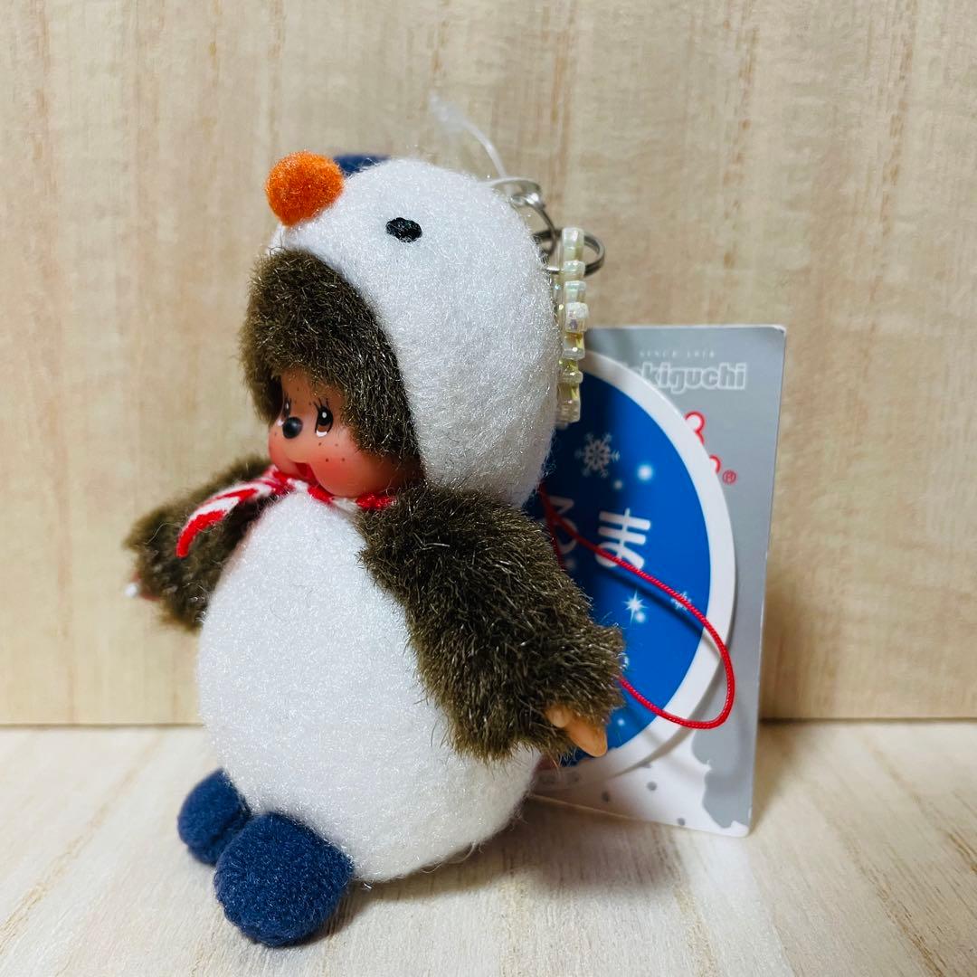 タグ付き/2005年頃/冬限定/Monchhichi/モンチッチ/雪だるま/