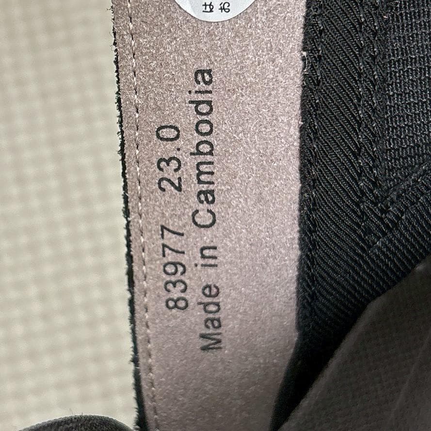 美品 fitfit フィットフィット サイドジップ スクエアトゥ ショートブーツ