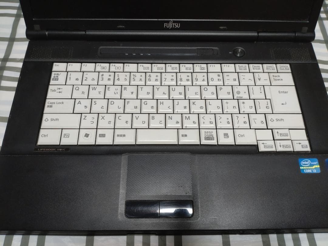 ノートパソコン LIFEBOOK A561/C　SSD換装済み