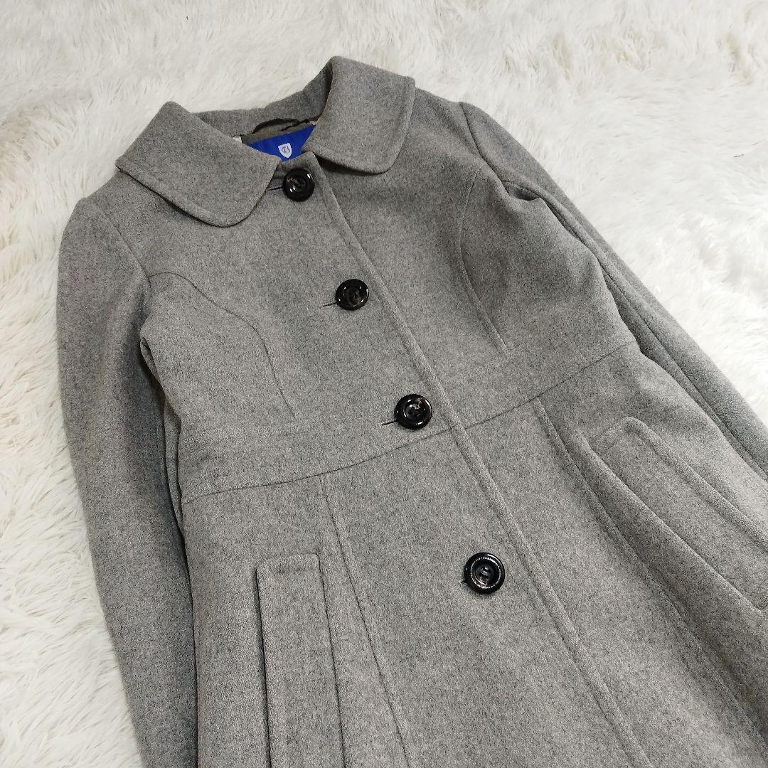 18505✨️ブルーレーベルクレストブリッジ 40 L CBチェックロングコート