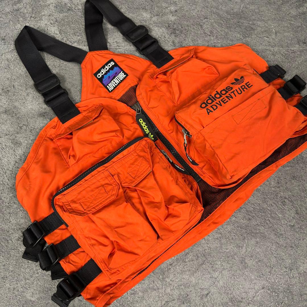 adidas 90s ビンテージ adventure フィッシング ベスト