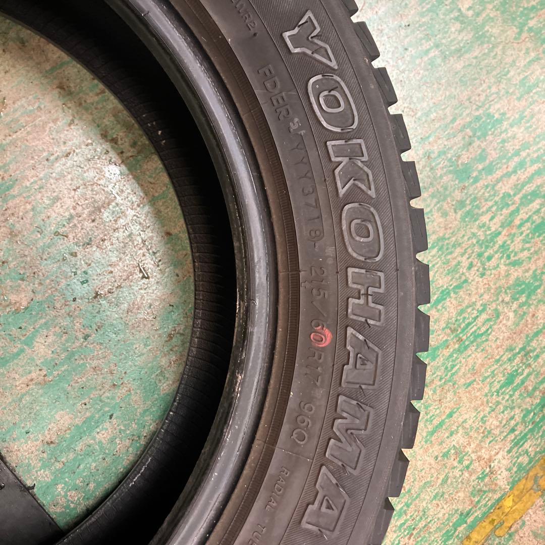 YOKOHAMA 215/60R17 GEOLANDAR 4本 バリ山