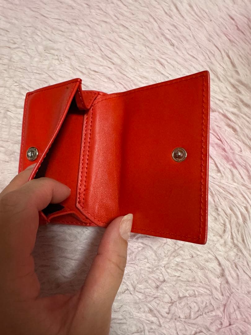 DIESEL ディーゼル 三つ折り ミニ財布 ロゴ