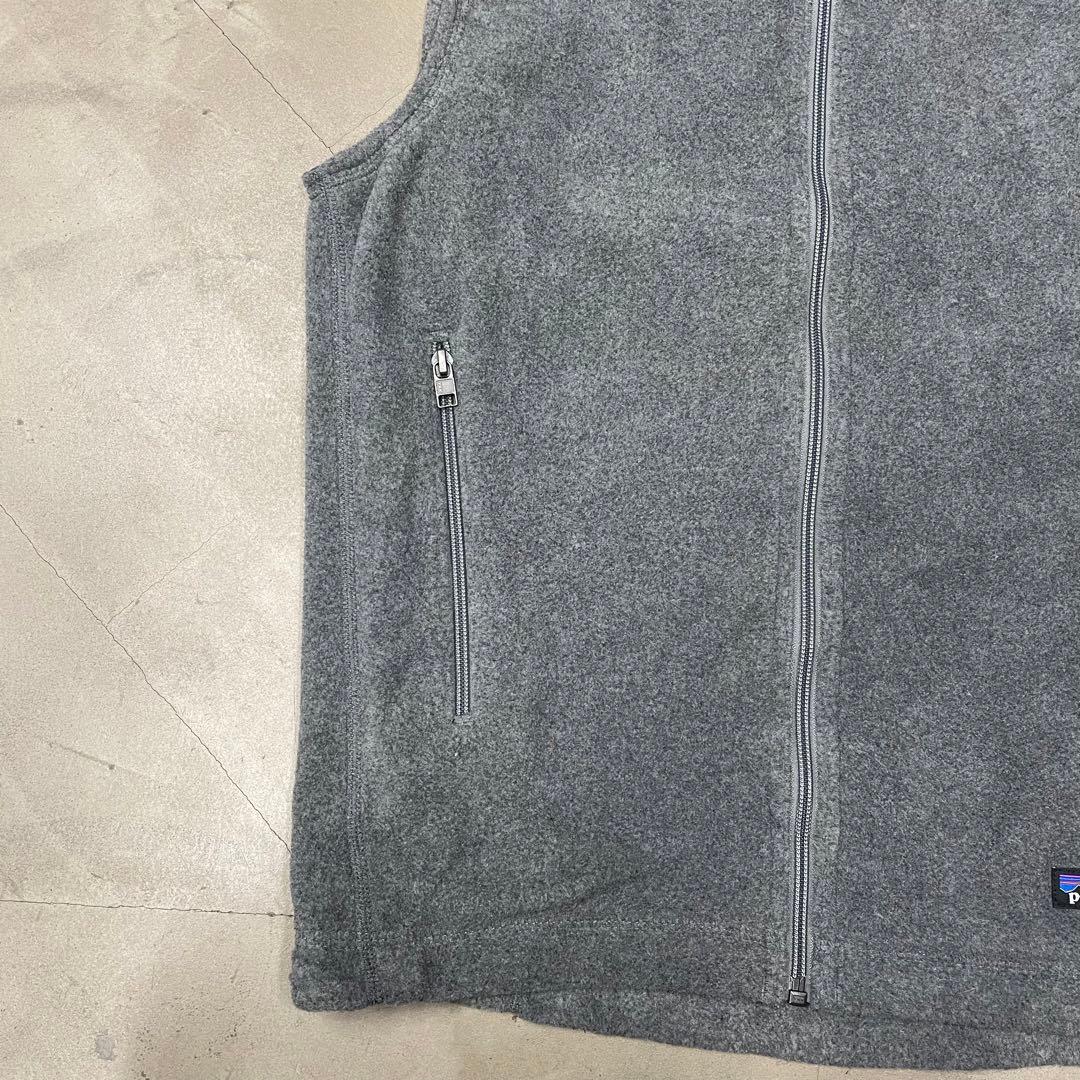 patagonia シンチラフリースベスト　グレー　パタゴニア　ベスト　デッド
