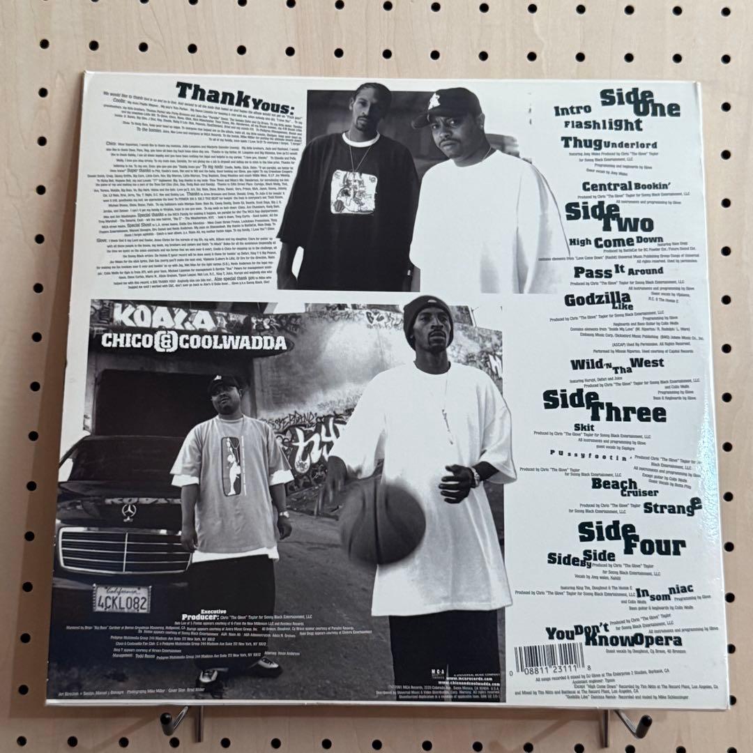 CHICO & COOLWADDA Wild 'N Tha 2枚組LPレコード